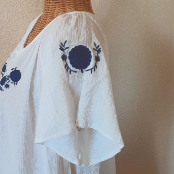 Mango Reef Embroidered Tunic/Dress - Picture 4 of 7